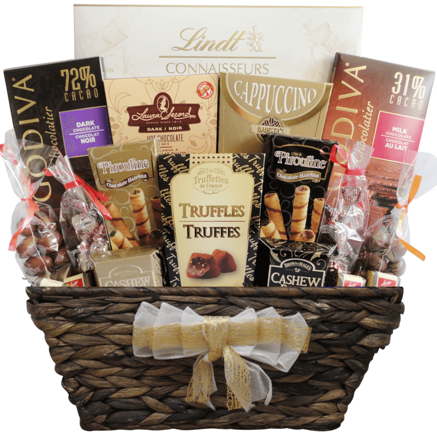 Panier Cadeau Chocolat Paniers Cadeaux Montpetit Créations Inc