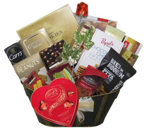 Panier cadeau Chocolats Saint Valentin Montréal