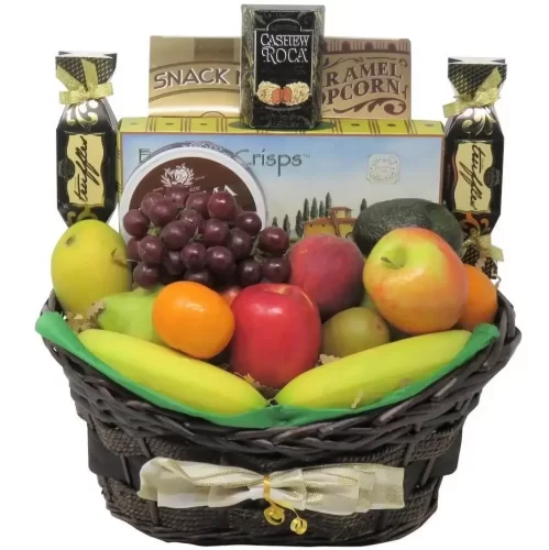 fruits panier cadeau laval | montreal | Montpetit Creations | fruit gift basket montreal west island