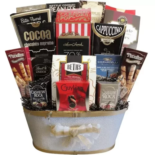 Chocolate Gift Baskets in Montreal | Perfectly filled with treats to satisfy your sweet tooth